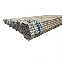 Tubo de Acero Redondo Galvanizado en Caliente para Uso en Construcción, Andamios y Estructuras de Invernaderos Agrícolas