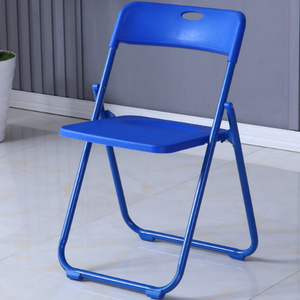 Silla Plegable Portátil de Plástico Moderna para Dormitorio de Estudiantes, Oficina en Casa y Uso en Exteriores - Product Image 2