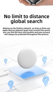 实时全球定位系统智能航空标签跟踪器4G WiFi塑料标签定位装置宠物老年患者儿童和成人 - Product Image 5