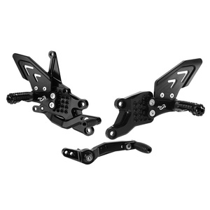 YAMAHA YZF-R7 2021-2023motosiklet aksesuarları için CNC ayarlanabilir arka seti ayak istirahat rearset footrest (alüminyum alaşım) - Product Image 3