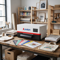 Nouvelle imprimante DTF semi-automatique pour T-shirts, format petit 30cm/33cm, avec tête d'impression Epson XP600 et encre pigmentée par sublimation