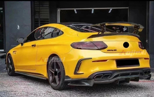 V Style Carbon Fiber Rear Tail <strong>Spoiler</strong> Wing for Mercedes Benz W205 C43 C63 W213 E53 E63 <strong>Coupe</strong> Trunk Racing GT <strong>Spoiler</strong> Wing - Product Image 3