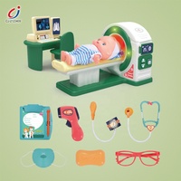 Kit médical de simulation d'hôpital éducatif pour enfants, machine de tomodensitométrie, ensemble de jeu de docteur pour enfants