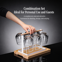 Commerciële glazen tumbler highball beker voor koffie, melk, sap, mojito's, cocktails, koude dranken, restaurant, hotel, groothandel