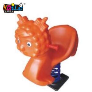 Enfants Dessin Animé Animal <span class=keywords><strong>Ride</strong></span> Sur Jouet Aire De Jeux Extérieure En Plastique Cheval À Bascule À Ressort - Product Image 1