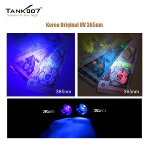 Cho tank007 tk566 <span class=keywords><strong>UV</strong></span> đèn Pin 365nm huỳnh quang phát hiện Torch Đen Lọc Blacklight Torch hợp kim nhôm cho đá quý - Product Image 6
