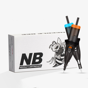 ชุดเข็มสักลายแบบกลมพร้อมด้ามจับแบบผสมสำหรับเครื่องสักถาวร - Product Image 1
