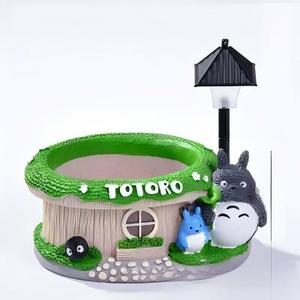Maceta de Resina con Diseño de <span class=keywords><strong>Totoro</strong></span> para Plantas Suculentas, Decoración de Interiores para el Hogar y Jardín - Product Image 3