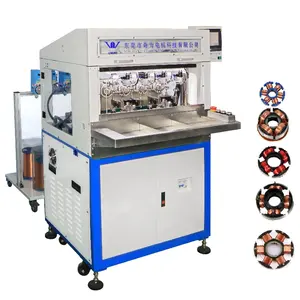 High Productivity PLC Automatic Electric Motor Ceiling Fan Winding Machine BLDC Stator Winding Machine Wire Coil Winding Machine