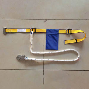 Corde de sécurité à taille unique et à haute altitude résistante à l'usure <span class=keywords><strong>Ceinture</strong></span> de sécurité à taille unique pour électricien - Product Image 5