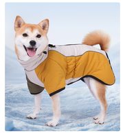 Vêtements pour animaux de compagnie OEM ODM, veste imperméable et chaude pour chien, manteau d'hiver pour chien, protège du froid et du vent, vêtements réfléchissants pour chien à deux pattes