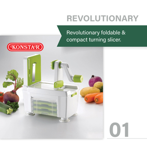 2025 nuevo diseño <span class=keywords><strong>6</strong></span> en <span class=keywords><strong>1</strong></span> multifuncional de gran capacidad cortador de patatas en espiral picador de alimentos rebanador de verduras - Product Image 5
