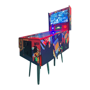 Máquina de pinball de mesa de billar virtual <span class=keywords><strong>3D</strong></span> plegable de doble pantalla Juegos que funcionan con monedas en inglés - Product Image 4