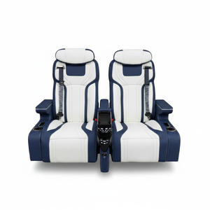 เบาะหลัง <span class=keywords><strong>Volkswagen</strong></span> Teramont แบบ 4 ที่นั่ง Aero Seat หุ้มหนัง PU รุ่นหรูหรา พร้อมระบบ Bolt-on Fit และระบบนวดด้วยลม - Product Image 1