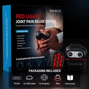 Parche para Aliviar el Dolor Muscular y Articular Más Vendido con Terapia Láser Infrarroja de Luz Roja de 650/808nm |   Dispositivo de Fisioterapia Infrarroja - Product Image 3