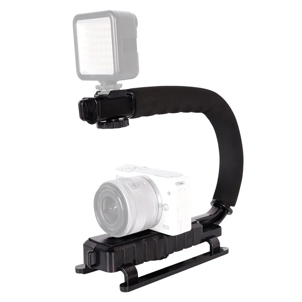 Factory Price U/C Type Portable Anti Shake Camera Stabilizer Wholesale Vlogging Studio Kits