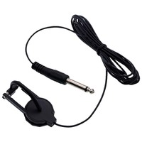 Microphone acoustique portable pour violon, sans perçage, en ABS et métal, à clipser, avec bouton en plastique pour instrument