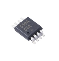 Nouveau DAC MAX550ACUA+T Quad 8 bits à sortie de tension, MSOP8, IC analogique industriel basse consommation