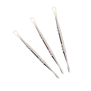 QITOO Wax <b>Carving</b> <b>Spoon</b> Stainless Steel Wax <b>Tool</b> Wax <b>Spoon</b> Double-Sided Cleaning Sculpting <b>Tool</b> - Product Image 1