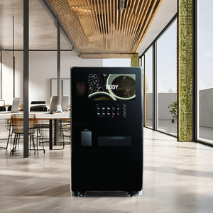 QR-Code/Karten-Swiping voll automatische handels übliche frisch gemahlene Kaffee maschine - Product Image 6