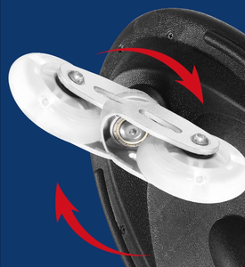 Trottinette à deux roues anti-basculement avec frein au pied / <span class=keywords><strong>Waveboard</strong></span> pour enfants, garçons et filles, débutants et adolescents, en matériau PU, trottinette pivotante - Product Image 3