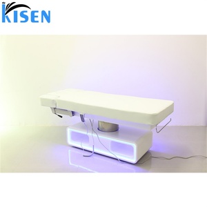Kisen Heavy Duty Stable Beauty Bed <b>Electric</b> Lift Thai Massage ClinicTable Multifunctional Salon Tattoo Furniture with Light - Product Image 3