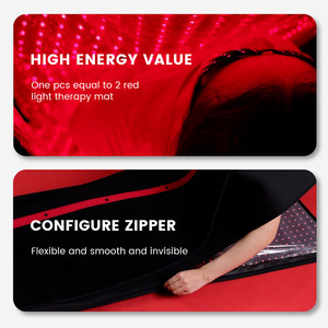 IdeaTherapy 2025 660nm 850nm kızılötesi LED kırmızı işık terapi uyku tulumu vücut ağrı kesici için Spa kapsülü kırmızı terapi Sauna çantası - Product Image 3