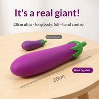 Jouet à presser en TPR en forme d'aubergine géante, fruits et légumes, à remontée lente, jouets sensoriels anti-stress pour enfants