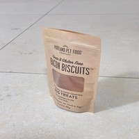 Sachet refermable personnalisé imprimé, résistant à l'humidité, en papier kraft de qualité alimentaire