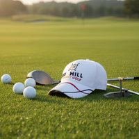 Casquettes de sport perforées pour la course à pied, nouvelle collection en gros, casquette de baseball personnalisée à 5 panneaux en nylon, broderie, séchage rapide, découpe au laser, casquette de golf