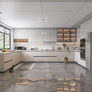 Armoire de cuisine de luxe prête à monter Armoire de cuisine moderne Ensemble de meubles de cuisine - Product Image 4