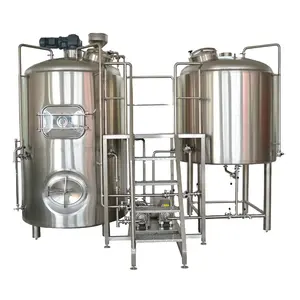 In acciaio inossidabile Mash Tun piccola birra birreria Nano Shop 15BBL sistemi di produzione della birra