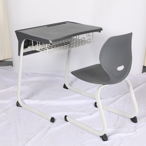 Thiết kế hiện đại sinh viên lớp học giá rẻ thoải mái bền ABS nhựa + thép thanh bàn và ghế đặt - Product Image 2