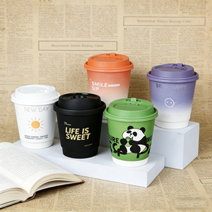 Gobelets jetables personnalisés en papier pour café chaud, à paroi simple ou double, 4oz, 6oz, 7oz, vente en gros - Product Image 4