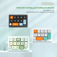 Keyboard Mekanik Game RGB Nirkabel Tiga Mode Hot-Swap Definisi Makro Antarmuka USB untuk Pemrograman Game Genggam-Keyboard