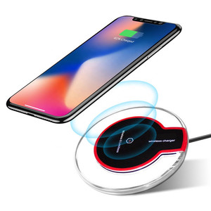 Cargador Inalámbrico Portátil Universal de Cristal para Teléfono Móvil, Compatible con iPhone 8 <span class=keywords><strong>Plus</strong></span>, X, Xr, Xs Max, <span class=keywords><strong>Samsung</strong></span> S8, S9, <span class=keywords><strong>S10</strong></span>+ - Product Image 5