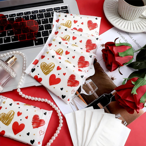 Paquets de mouchoirs de poche, format voyage, 3 plis, clip pour portefeuille, <span class=keywords><strong>mouchoir</strong></span> facial, <span class=keywords><strong>mouchoir</strong></span> facial - Product Image 4