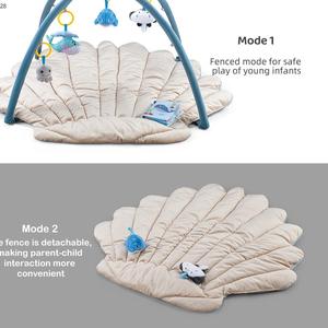 <span class=keywords><strong>Tapis</strong></span> éducatif Montessori en coton lavable et sensoriel pour bébé - Product Image 2