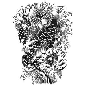 Full Body Semi Permanent <b>Tattoo</b> Sticker Water Transfer Scar Cover Face Body Art Lasting 2 Weeks - Product Image 5
