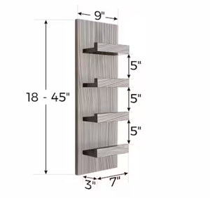 Portabottiglie ODM dal Design Moderno e Rustico, Organizzatore Autoportante dal Design Elegante, Stile Classico - Product Image 3