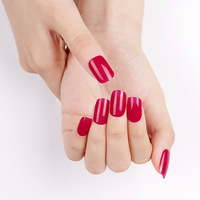 Autocollants pour ongles en gel sans UV, vente chaude, pas besoin de lampe UV, enveloppes en gel