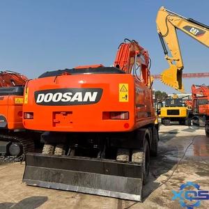 รถขุดล้อยางมือสอง Doosan รุ่น 210w-9 น้ำหนัก 21 ตัน ปี 2021 พร้อมมอเตอร์ เครื่องยนต์ PLC ปั๊มไฮดรอลิก บุ้งกี๋ขนาด 1.7 เมตร - Product Image 5