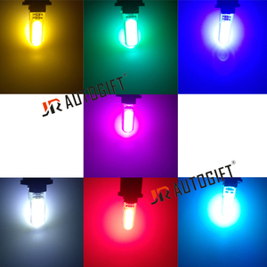 W5W T10ไฟ<span class=keywords><strong>แฟลช</strong></span>ซิลิโคนเจล194 168 cob 12V 24V หลอดไฟกะพริบ LED สีแดงอุปกรณ์ตกแต่งรถยนต์ - Product Image 6