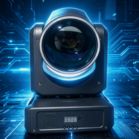 MOKE 200W LED Moving Head Beam Light DMX512 7 Warna 7 Gobo 18 Prisma Pencahayaan Panggung untuk Pesta Klub DJ Klub Acara Pernikahan