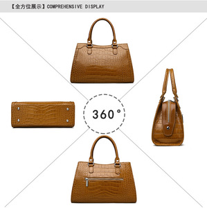 Luxury Pattern Handbags Classical Large Capacity Women <b>Bags</b> Designer Genuine Leather Crossbody <b>Bags</b> for Women Hand <b>Bag</b> - Product Image 3
