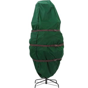 Dark Green Oxford Christmas Tree Protector Storage <b>Bag</b> Upright Windproof and Rainproof for Indoor Living Room Use - Product Image 5