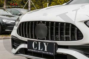 Grille de <span class=keywords><strong>calandre</strong></span> UKISS pour Benz Classe C 2022 W206 C200 C260 C300 Facelift C63 <span class=keywords><strong>AMG</strong></span> Grille <span class=keywords><strong>GTR</strong></span> Chrome Argent Noir - Product Image 6