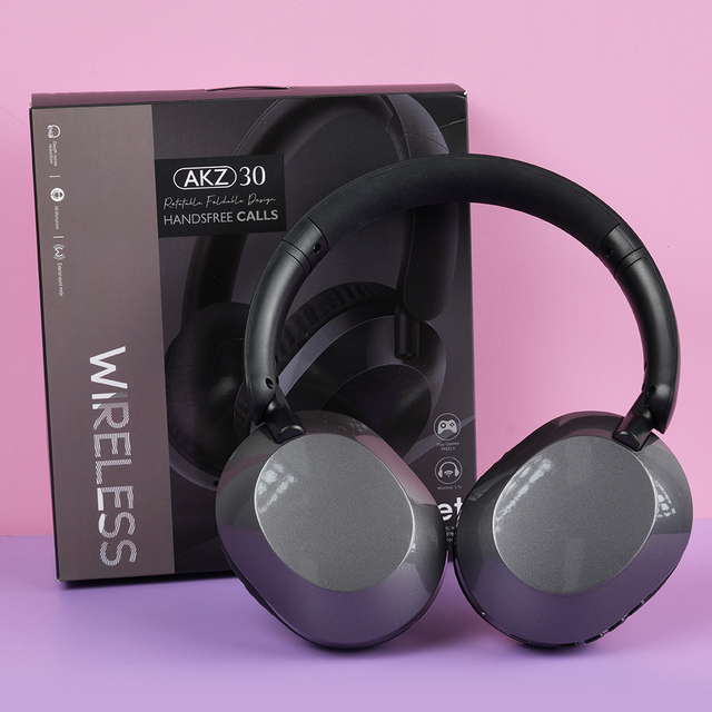Classic Wireless Headset BT Wireless V5.3 Audifonos Inalambricos Music Stereo Sound & Foldable Travel Earphone