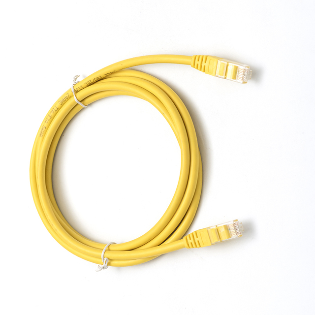 RJ45 UTP Cat6 Network LAN Patch Cord 24AWG Copper Stranded 8-Conductor 100m Telecom Use LSZH Jacket Routers