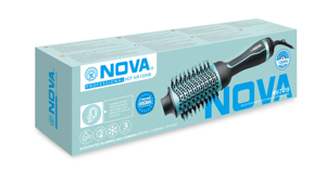 Sèche-cheveux peigne, sèche-cheveux haute puissance, peigne <span class=keywords><strong>à</strong></span> air chaud double usage pour le bouclage et le lissage, peigne volumisant, lisseur de cheveux - Product Image 6
